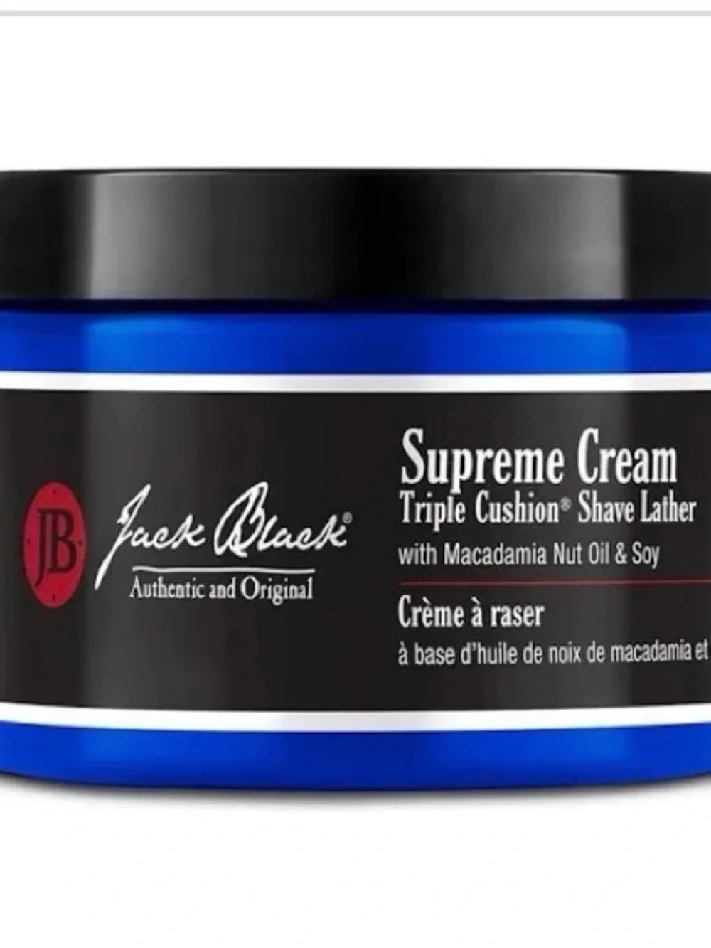 Jack Black Supreme Cream Triple Cushion Shave Lather
